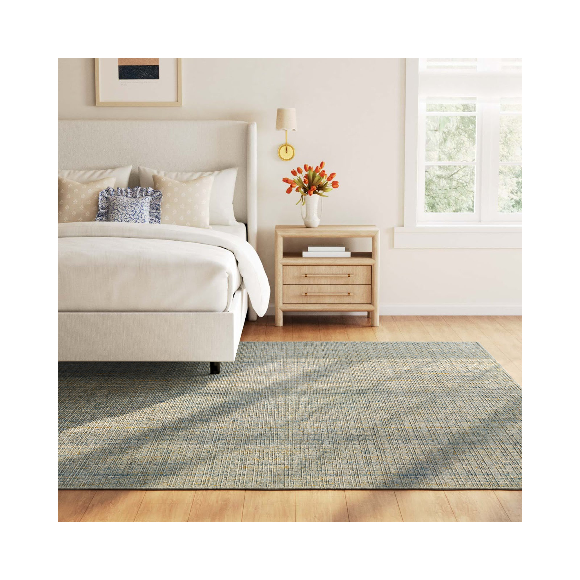 Handmade Rug, Rectangle 10' x 14'