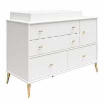 Dresser with changing table, Baby changing table with drawers », Leander