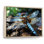 «Blue Fluttering Dragonfly I», art mural libellule