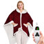 Poncho à couverture Sherpa-115311587-126129590