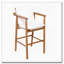 Ensemble de bar 6 pièces en bois d'acacia avec deux tables et quatre tabourets
