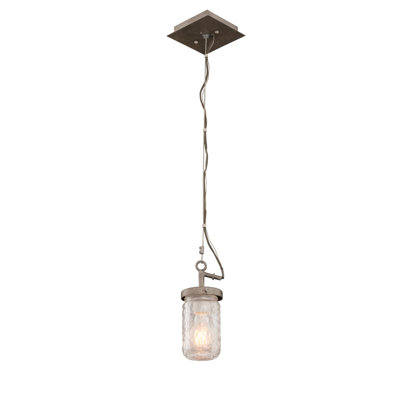 Luminaire suspendu en fer Highland 1 LT Country Kalco