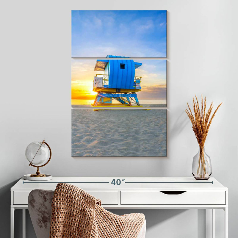 Nicci Miami Beach Sunrise Memories, H 32 po x l 20 po