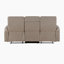 Canapé inclinable manuel double en microfibre polie 81,5 po Seese-1945859156