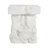 Talia Outdoor Patio Modern Artistry MGO Side Table, White