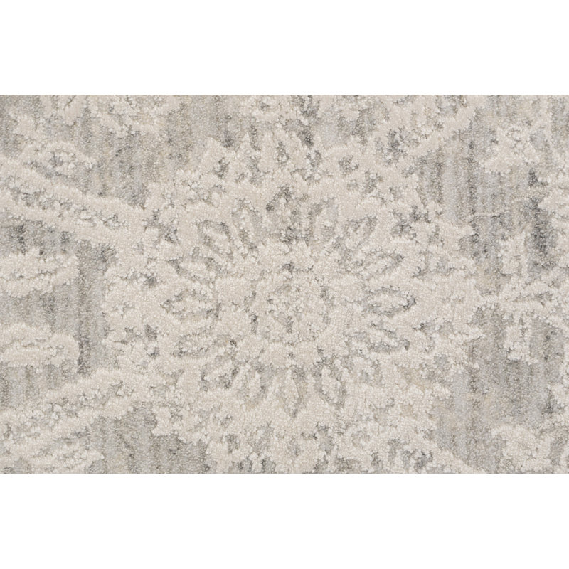CANYON 15477-910 GREY/CREAM, Rectangle 7'10" x 10'2"
