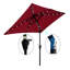 Parasol de patio à énergie solaire 10X6.5Ft-1898716977
