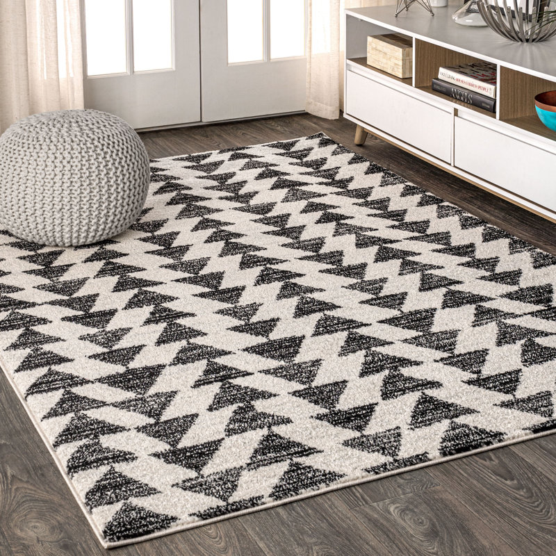 Geometric Area Rug, Rectangle 160cm  x 231cm