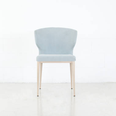 Ramani Linen Upholstered King Louis Back Side Chair