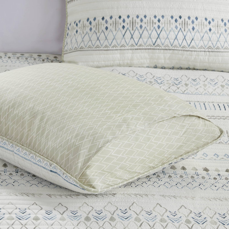 Ensemble de 3 courtepointe en microfibre à imprimé