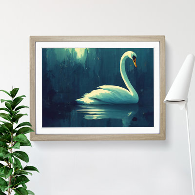 Swan Art Vol.6 - Single Picture Frame Painting