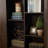 Tall Storage Cabinet Barn Door Storage Country Wood Rustic Farmhouse Pantry Cupboard Barn Door Kitchen Organizer Furniture Home Drawer Shelves L39.37''*W15.75''*H74.4''  Espresso