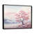 Black Floater Framed
