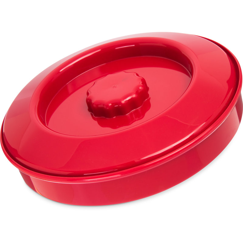 Couvercle de serveur divisé tortilla, Rouge