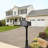 Mailboxes Pewter Centennial Post Mount Mailbox, Extra Large, Pewter