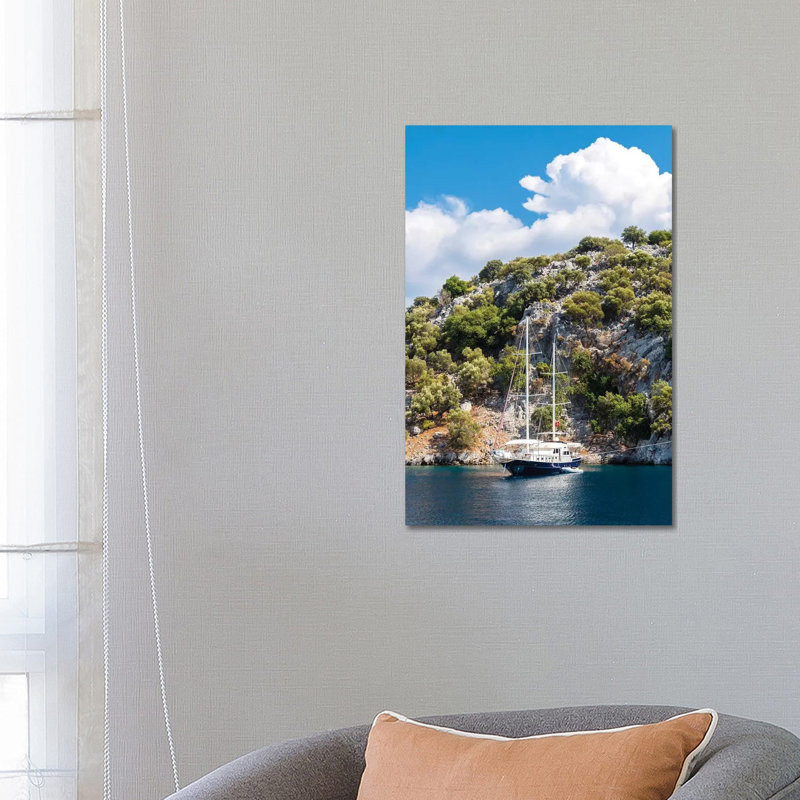Yachting by Nejdet Duzen - Wrapped Canvas Gallery-Wrapped Canvas Giclée, 66.04 cm H x 45.72 cm W x 1.91 cm D