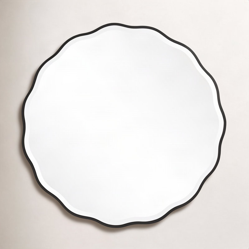 Miroir Wilmot, Noir satiné