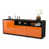 High-gloss Orange / Matte Anthracite