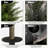 24"Artificial Topiary Cedar Tree with Ground Stake-1932089302
