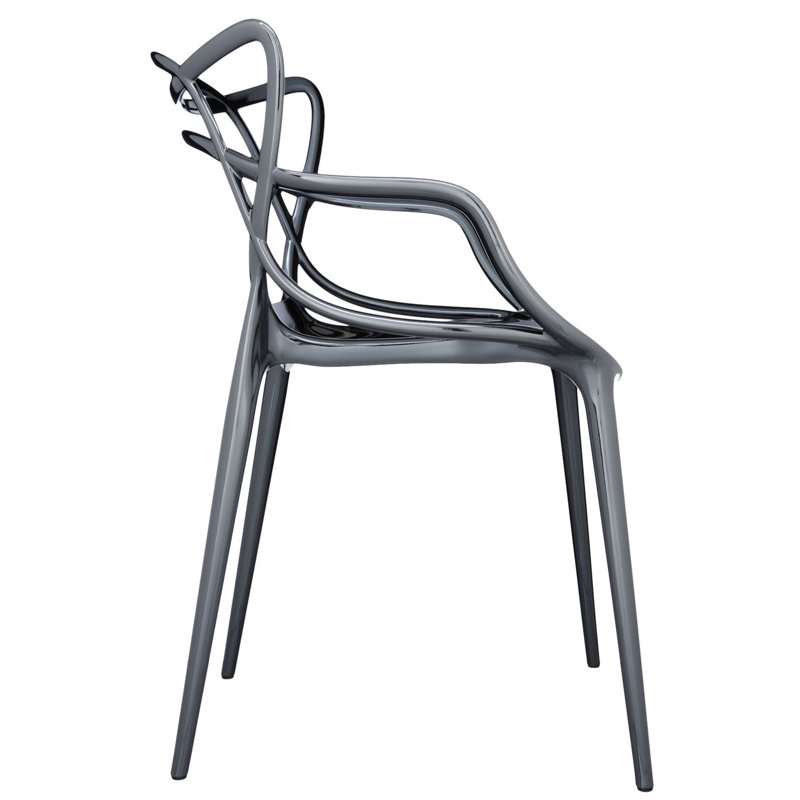 Masters Arm Chair, Titanium