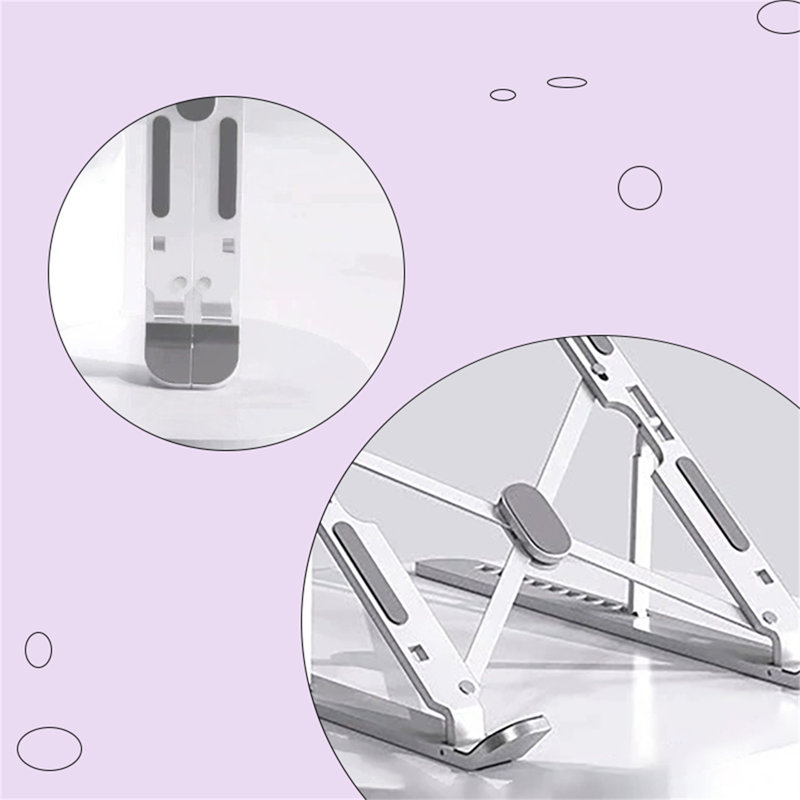 Support pour ordinateur portable, Argent