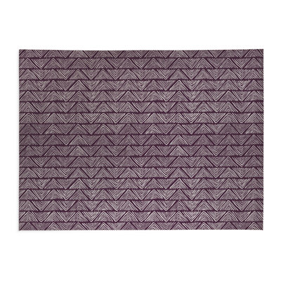 Tapis de bureau léger à chevrons