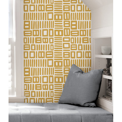 Ellie 18' L x 20.5" W Peel and Stick Wallpaper Roll