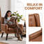 Button Tufted Accent Chair