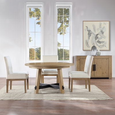 Rickye 5-Piece Round Wood Dining Set