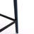 Full Assembled 26"H Counter Stool, Saddle Leather Upholstered Bar Stool With Padded Seat, Counter Height Barstool With Metal Frame Footrest For Kitchen Island Bar Counter, Blue-306793910-307711199