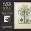 Arbre antique avec fruit, reproduction encadrée en bois massif-745287296-745287314