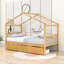 Lit simple en bois avec tiroirs-765448627