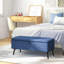 Banc de rangement avec repose-pieds, repose-pieds en lin-1575174486