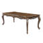 Table de salle à manger, finition chêne antique