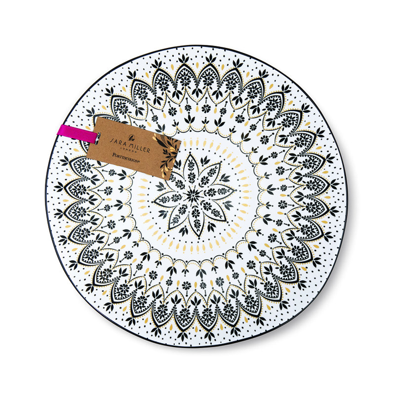 Sara Miller, Artisanne Noir - Serving Bowl