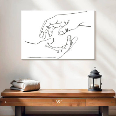 Alcaraz Gestures in Hand I