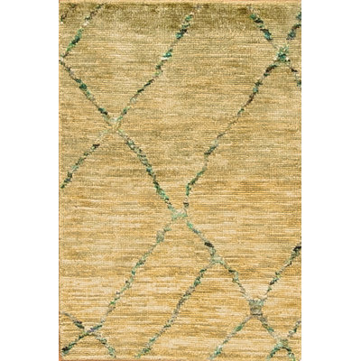 Seville Hand Knotted Area Rug in Yellow