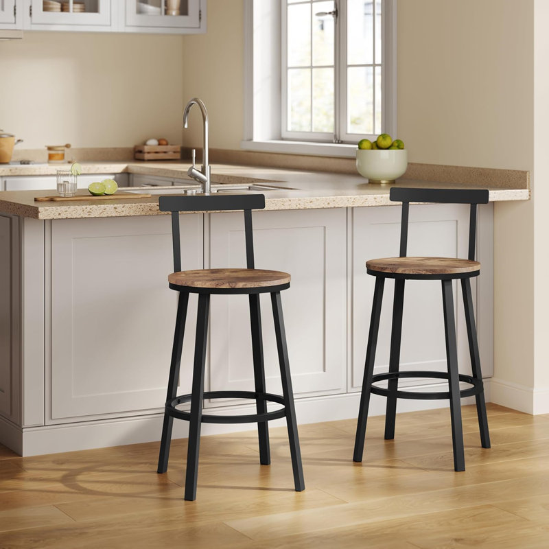 Counter Stool, Vintage Brown