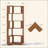64.6"H 6-Tier L-Shaped Corner Bookshelf – 15mm Thick Wood Grain Particle Board, Anti-Drop Baffle & Anti-Tipping Device for Living Room/Bedroom/Home Office-1495587443