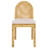 Tojo Cane Roundback Dining Chair