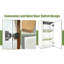 Maximisez votre espace mural: armoire murale en bois massif de 15 po en blanc avec 2 tablettes réglables - la solution de rangement idéale pour les cuisines, les salles de bain, les salles de lavage et les garages