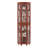 22.24"D Corner Curio Cabinet With 4 Adjustable Tempered Glass Shelves And Solid Wood Legs 16.77"D Lighting,-127222941