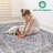 2X3 BordeNon-Shedding Living Room Bedroom Dining Home Office Stylish and Stain Resistant Area Tatjana