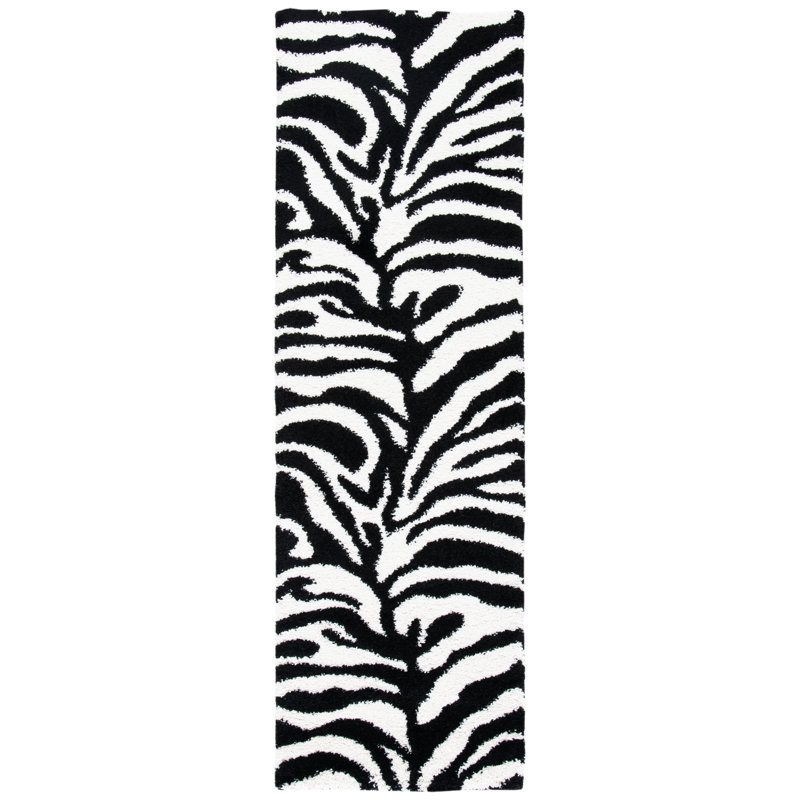 Braylee Animal Print Area Rug, Runner 69 x 274 cm