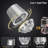 FANHAO Smokeless Fire Pit for Camping, Outdoor & Patio, Stainless Steel Firepit with Stand, Wood Burning Fireplace or Pellet Fueled Portable Bonfire with Carrying Bag