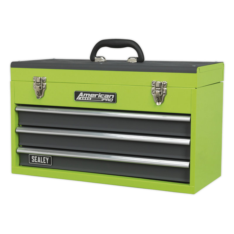 Storage Cabinet, Green/Grey