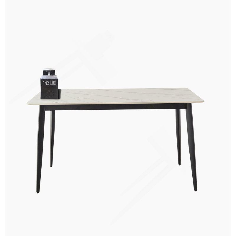 1 Piece Rectangular Dining Table Without Chair