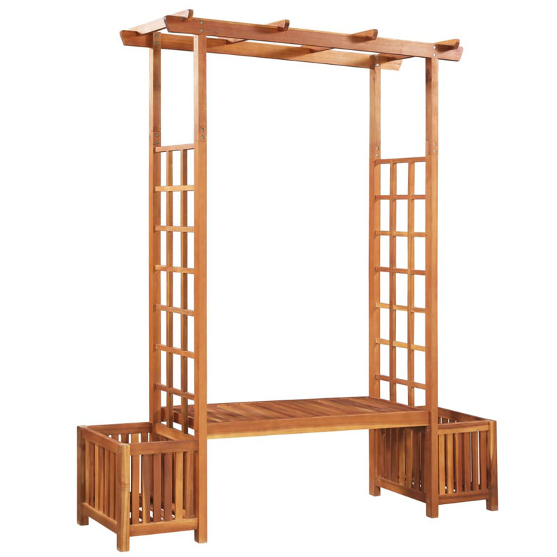 Solid Wood Acacia Outdoor Bench