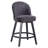 Letecia Swivel Upholstered 26.4'' Counter Bar Stools-716073709