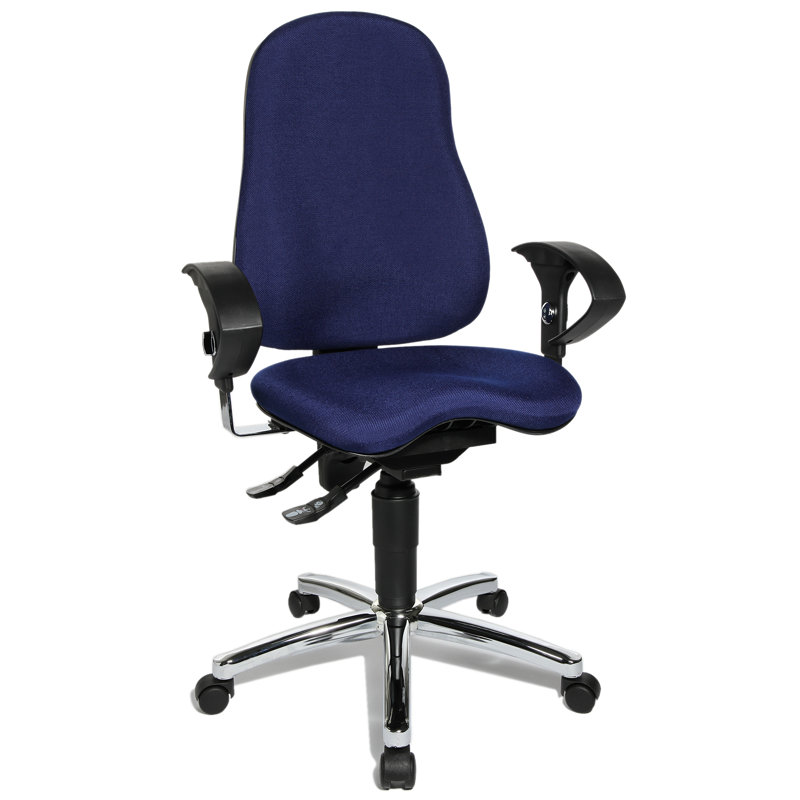Office Chair, Blue